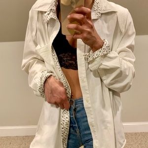 Vintage! Adidas X Vespa Button Up Shirt